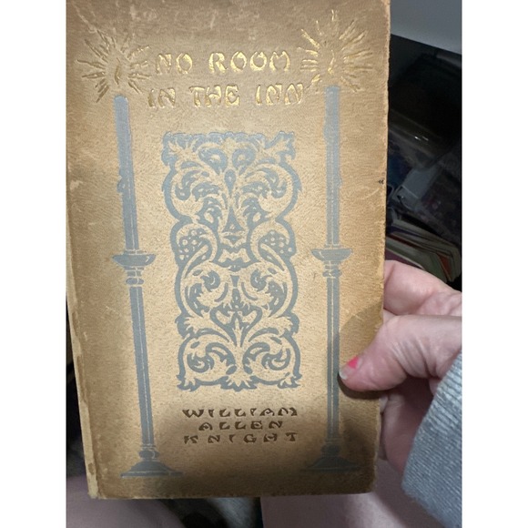 Other - 1910 No Room in the Inn Antique Book William Allen Knight Vintage Christmas Deco